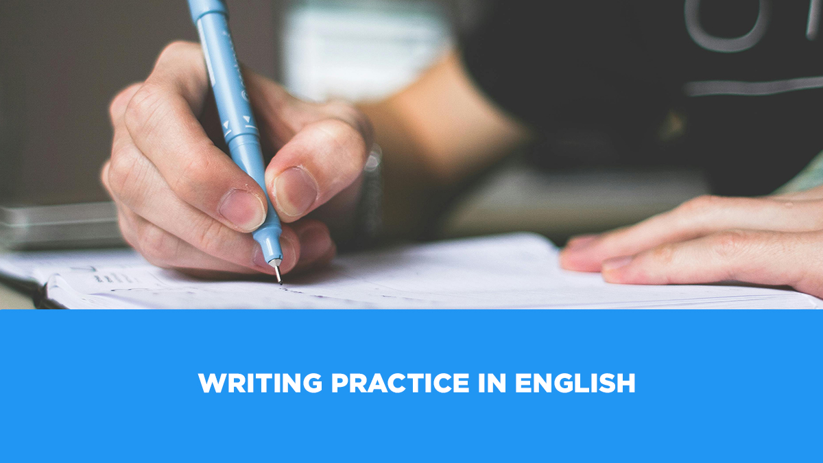 writing practice in english